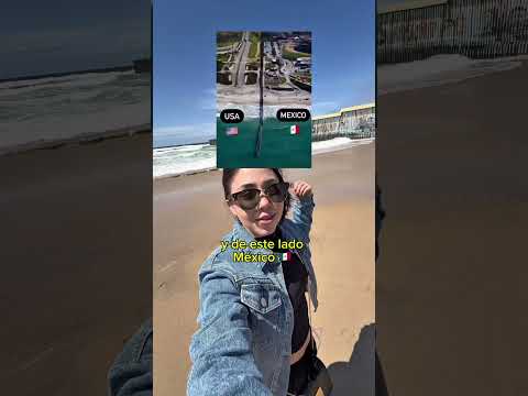 Viajé hasta Tijuana para conocer el muro fronterizo que divide México de Estados Unidos 😳🇲🇽🇱🇷