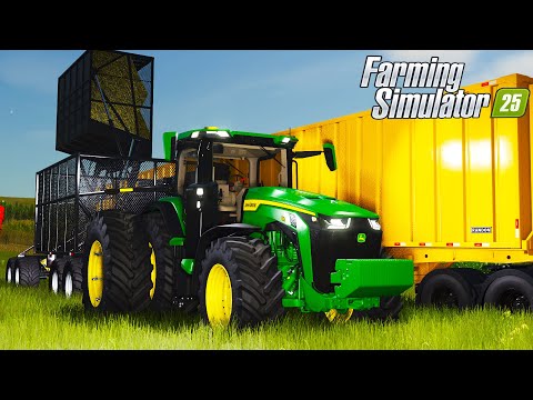 DANDO INICIO NA COLHEITA DA CANA DE AÇUCAR PRIMEIRAS IMPRESSÕES - Farming Simulator 25 | EP.21