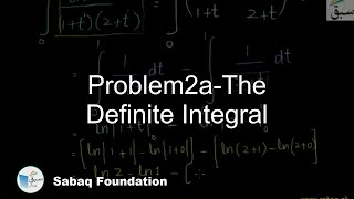 Problem2a-The Definite Integral