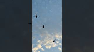 Trzy Chinooki nad trasą do Londynu #short #chinook #shortvideo