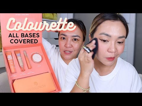 COLOURETTE ALL BASES COVERED! TRY ON AND WEAR TEST ON MY OILY AND TEXTURED SKIN!!