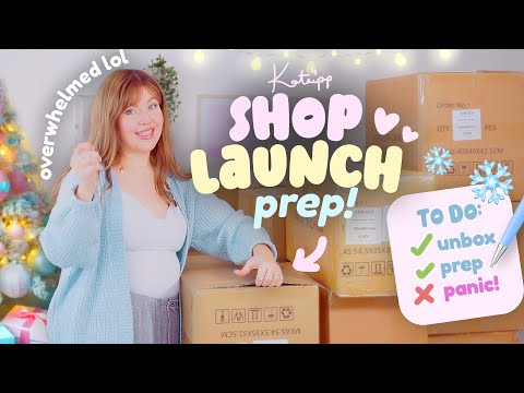 STUDIO VLOG ❄️ What REALLY Happens Before a Shop Launch 🎄 | Katnipp Christmas Prep! ✿ ep.2 Q4 2024