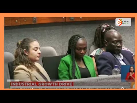 YouTube video thumbnail: Kenya Renews Push for Inclusive, Sustainable Industrial Growth at Nairobi Conference