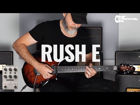 RUSH E - Metal Guitar Cover by Kfir Ochaion - Universal Audio - UAFX Knuckles