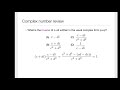 Complex Numbers and Their Properties