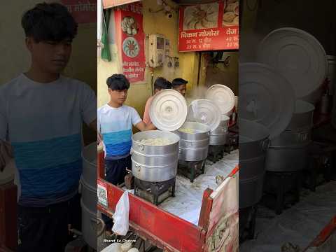 6 लाख रुपया महीना का गल्ला है,25000 मोमोस रोजाना😱😳🔥(Viral) #trending #foodvideos #viralfood #food
