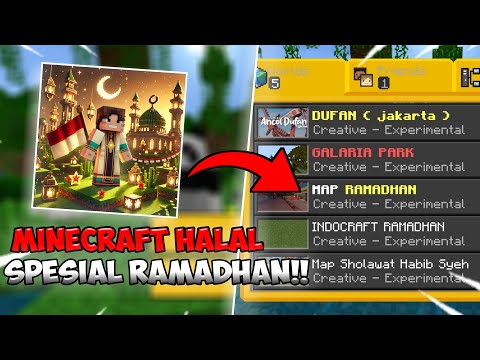 Game MINECRAFT GRATIS Bernuansa INDONESIA Spesial Bulan RAMADHAN! Vibesnya Mirip DUNIA NYATA