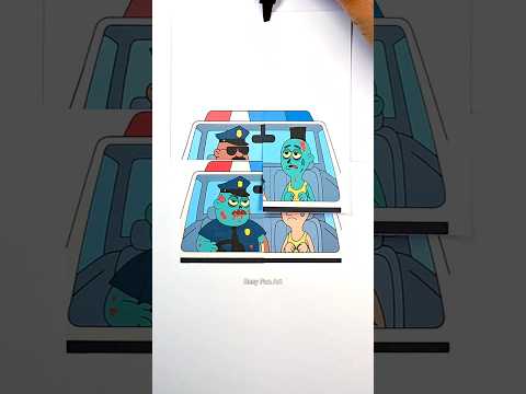 Roblox Hamood Habibi Tower Zombies Car VS Police Car Paper Transform Craft #hamood #viralvideo