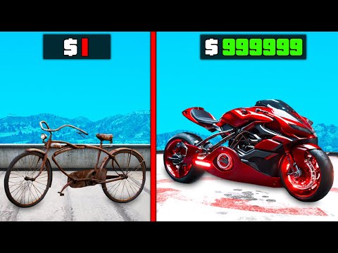 $1 to $1,000,000,000 BIKE in GTA 5