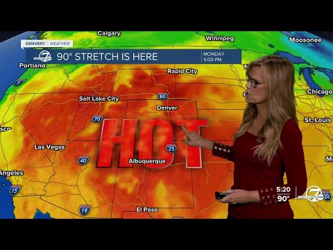 Hot for a few days before our next cold front arrives