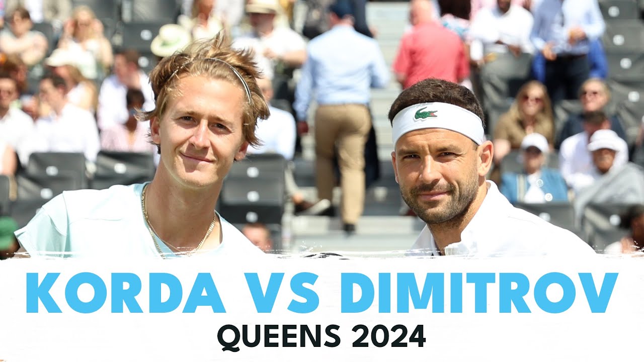 Grigor Dimitrov vs Sebastian Korda | Queen’s 2024 Highlights