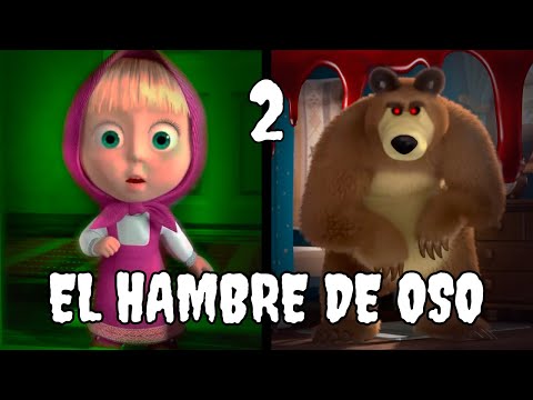 🎃 CREEPYPASTA DE MASHA Y EL OSO "EL HAMBRE DE OSO" parte 2