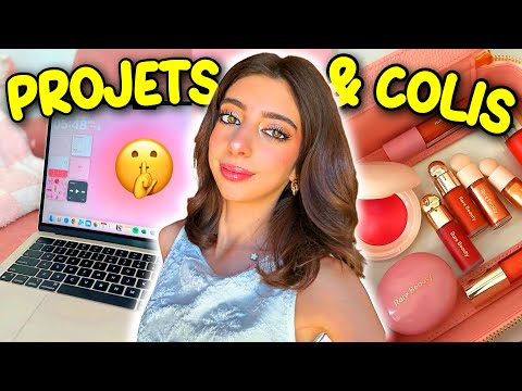 J’AVANCE SUR MES PROJETS…🤫 + Un Colis TRÈS Spécial !