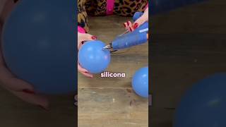 Será que se pueden pegar los globos con silicona caliente? O se estallas 💥 que creer ?