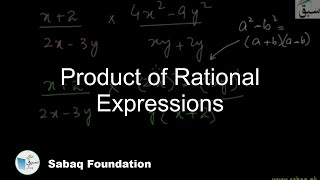 Product of Rational Expressions