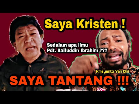 ๐ด Pendukung Pendeta Saifuddin Ibrahim Salah Pilih Lawan !!!