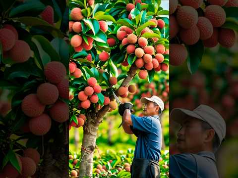 Lychee Tree Grafting in Action – So Satisfying! 🔥
