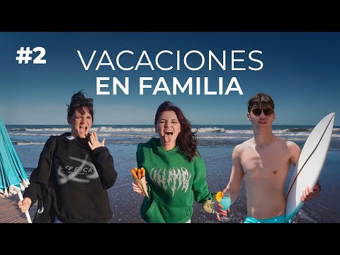 EN LA PLAYA CON MI FAMILIA | VLOG #2