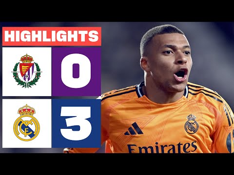 REAL VALLADOLID CF 0 - 3 REAL MADRID I RESUMEN LALIGA EA SPORTS