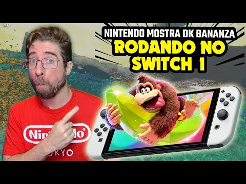 Nintendo MOSTRA Donkey Kong Bananza RODANDO no SWITCH 1
