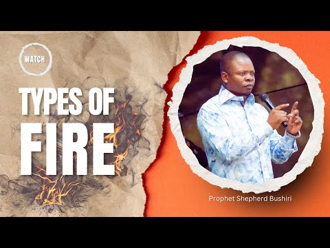 TYPES OF FIRE | PROPHET SHEPHERD BUSHIRI
