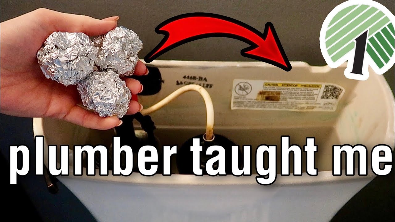 Put aluminum foil in your toilet…and THIS will Happen! (Dollar Tree Trick)