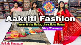 Tussar With Bullion Work | Bhagalpuri Silk | Maheswari Silk | Chanderi Silk | Matka Silk | Muslin