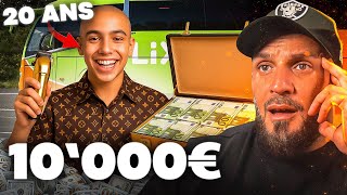 IL TRAVERSE LA FRANCE EN FLIXBUS ET GAGNE 10000€ PAR MOIS 🤯