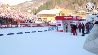 Sprint Le Grand Bornand - Martin Fourcade' start