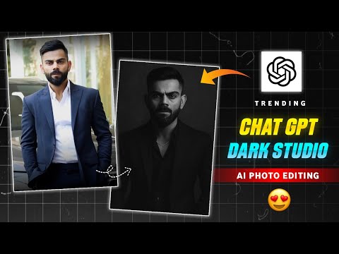 Black Studio Chatgpt Photo Editing | Chatgpt Se Apna Photo Kaise Banaen | Chatgpt Ai Photo Editing
