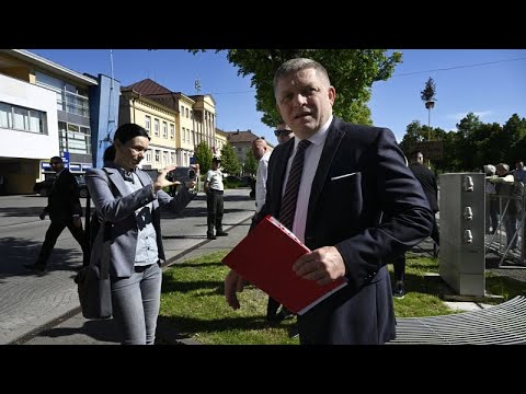 WATCH: Slovak Prime Minister Robert Fico shot and injured after meeting
