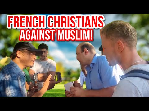French Christians take on Muslim! Mansur Vs French Christians | Speakers Corner | Hyde Park