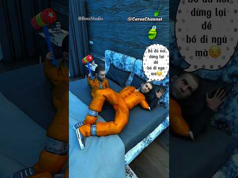 Không Để Cho Bố Đi Ngủ Và Cái Kết🤣 #funny #animation