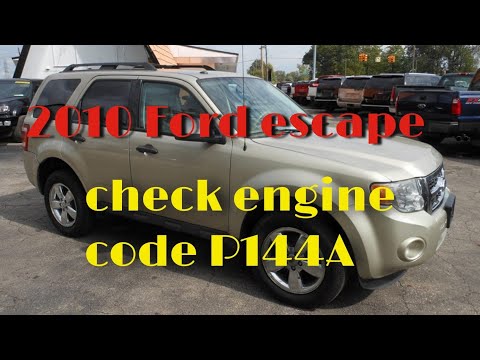 10 Ford Escape Code P2119 10 21