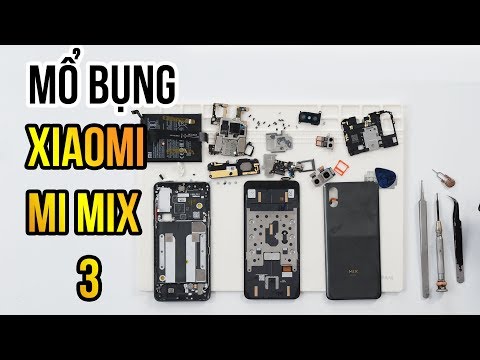(VIETNAMESE) Mổ bụng Xiaomi Mi Mix 3: Cơ chế trượt cực hay ho! - Teardown Mi Mix 3