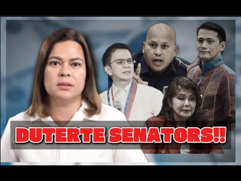 SENADOR ng mga DUTERTE at hindi ng Pilipino ang mga nasa 19th CONGRESS!!