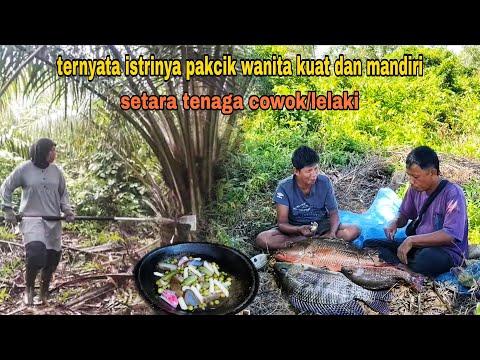 TERNYATA ISTRI PAKCIK KUAT DAN MANDIRI || MANCING PUAS SAMPAI MALAM STRIKE KAKAP MERAH