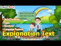 Understanding Explanation Texts