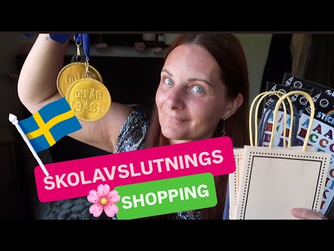 Haul! Shoppar inför barnens skolavslutning!