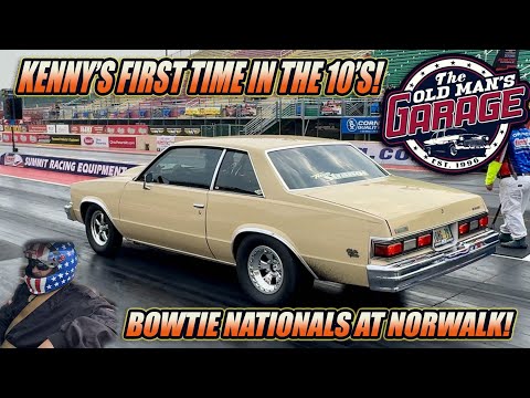 GOING 10’s IN THE 1/4 FOR THE FIRST TIME!  Kenny Powers DRIVES THE MALIBU!