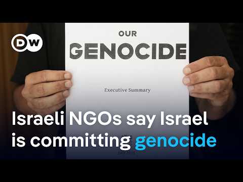 YouTube video thumbnail: Two Major Israeli NGOs Accuse Israel of Committing Genocide in Gaza