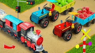Diy tractor mini Bulldozer to making concrete road | Construction Vehicles, Road Roller