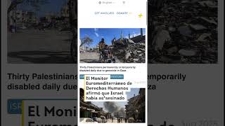 Niños palestinos en la mira de Israel #shorts
