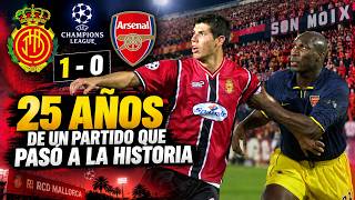 Mallorca 1 Arsenal 0. 25 años del debut en Champions en una noche trágica para la humanidad