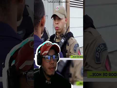 Cidadão bateu de frente e exigiu que a mulher fosse na viatura 🥶 #viral #cute