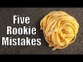 Pasta Making Techniques and Tips