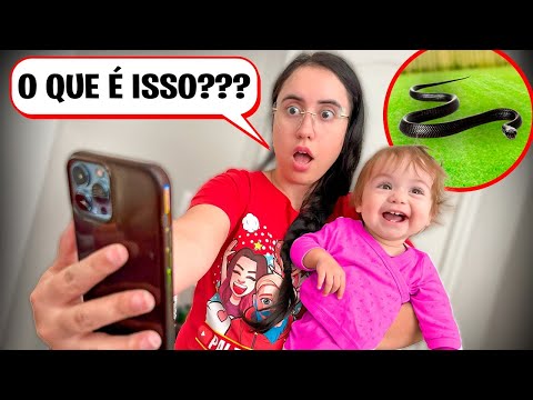 MAIS UMA COBRA! REVISTEI o CELULAR da MINHA FILHA e NÃO ACREDITEI no QUE ENCONTREI! Pai Também Vloga