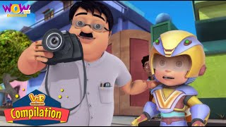 സൂപ്പർഹീറോ വീർ | Vir The Robot Boy | Compilation 08 | Best malayalam story | Cartoon