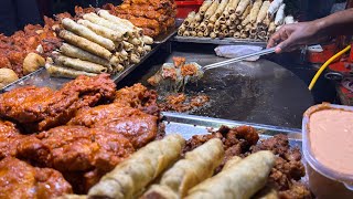 Bangladeshi Street Food - Chicken Roll, Beef Roll, Chaap Burger,Chicken Shashlik | New Market
