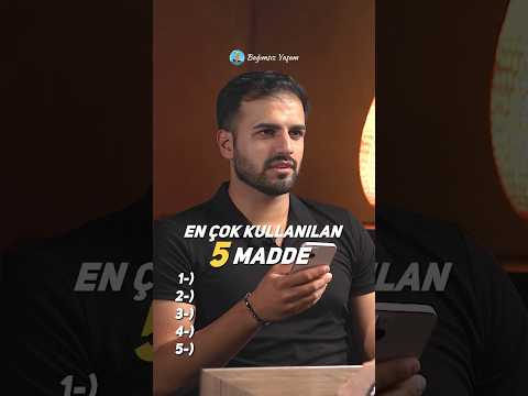 Türkiye'de En Çok Kullanılan 5 Uy*şturucu Madde!! #shorta #viral #bonsai